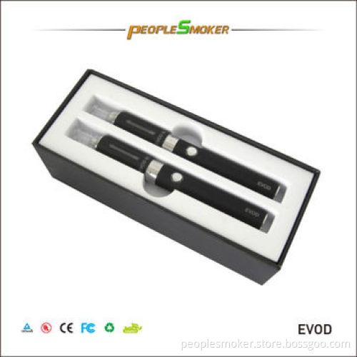 E-cigarette with 2 x cartomizers, 1 x USB charger, 1 x wall charger, 1 x empty bottleNew